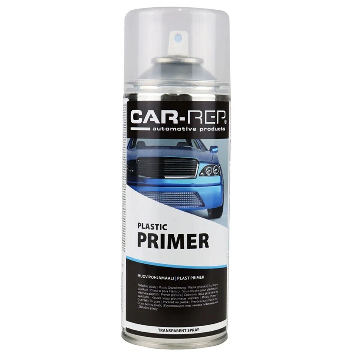 Car-Rep transparent primer for plastics, spray can