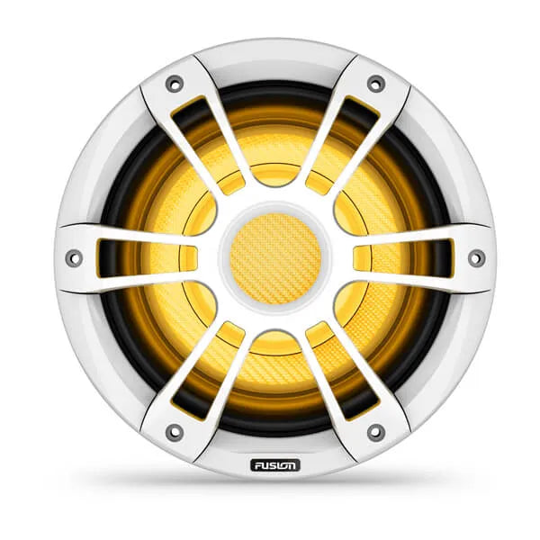Fusion SG-SL103SPW 10" 600-Watt CRGBW Sports White Marine Subwoofer