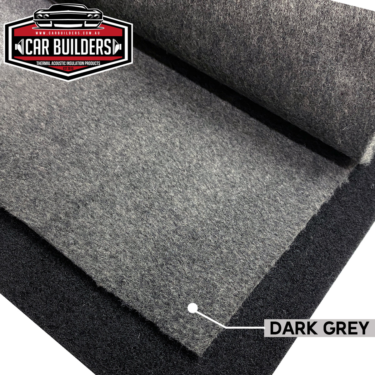 Dark Grey 4 Way Stretch Carpet roll