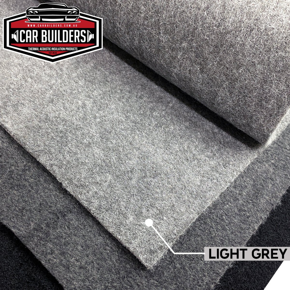 Light Grey 4 Way Stretch Carpet roll