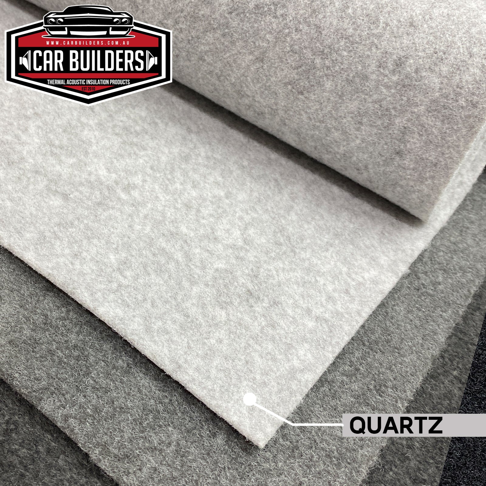 Quartz Grey 4 Way Stretch Carpet roll