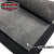 Dark Grey stretch carpet roll, close up of the cut pile