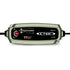 CTEK MXS 5.0 12V 5A battery charger with green casing, digital display and connected cables