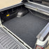 Marine carpet cargo mat fitted in an Isuzu D-MAX dual cab tub