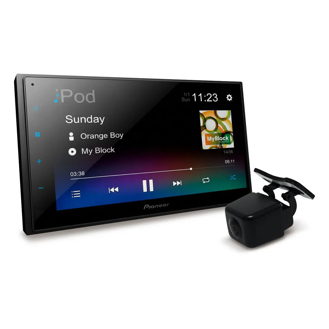 Pioneer DMH-A345BT Digital Media Player with RCAMAVIC Camera