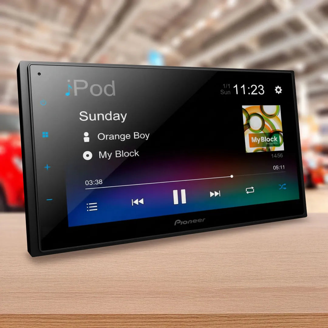 Pioneer DMH-A345BT Digital Media Player with RCAMAVIC Camera