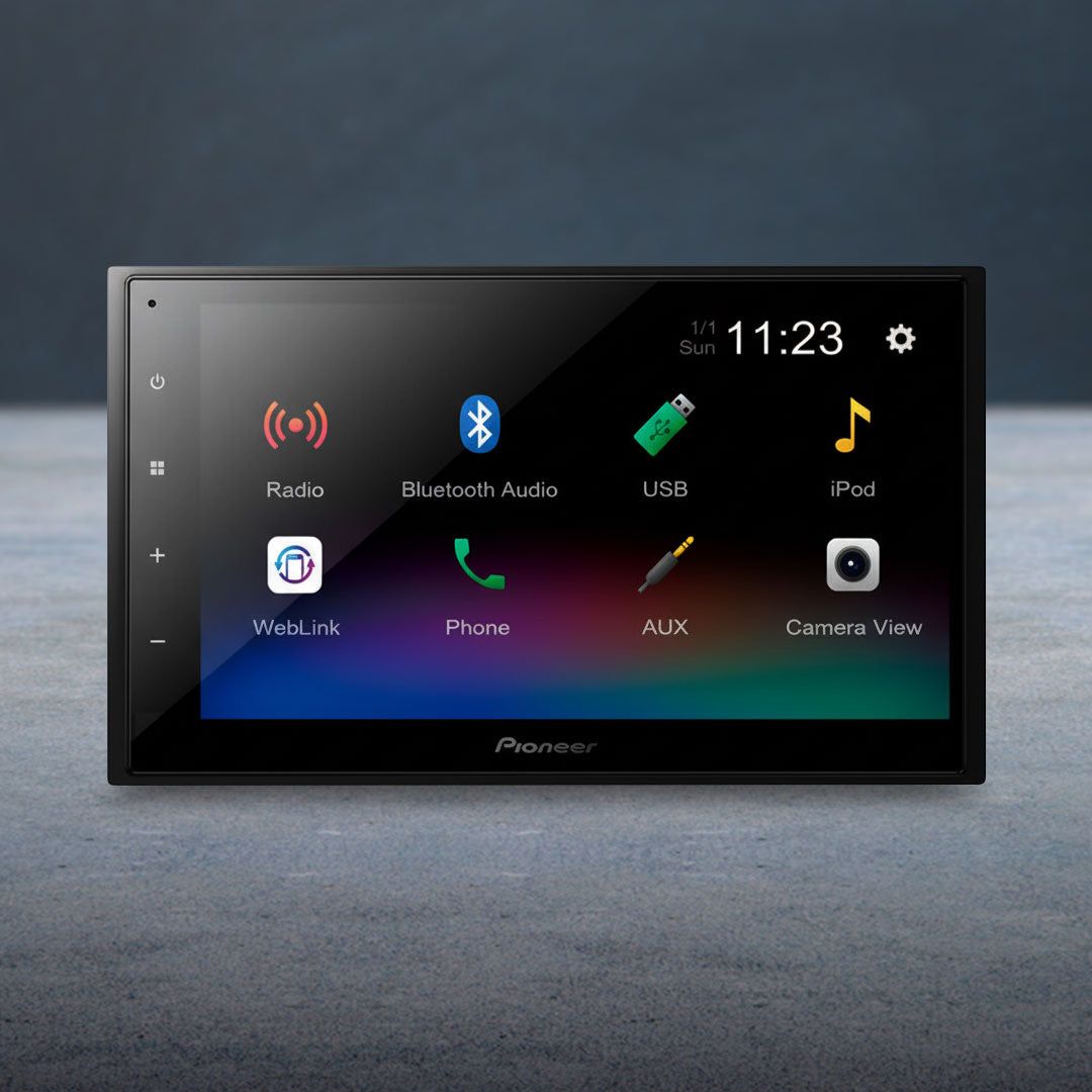 Pioneer DMH-A345BT Digital Media Player with RCAMAVIC Camera