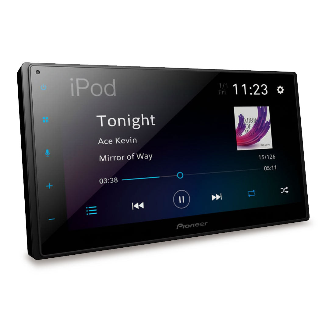 Pioneer DMH-A4450BT Apple CarPlay & Android Auto Head Unit with RCAMAVIC Camera