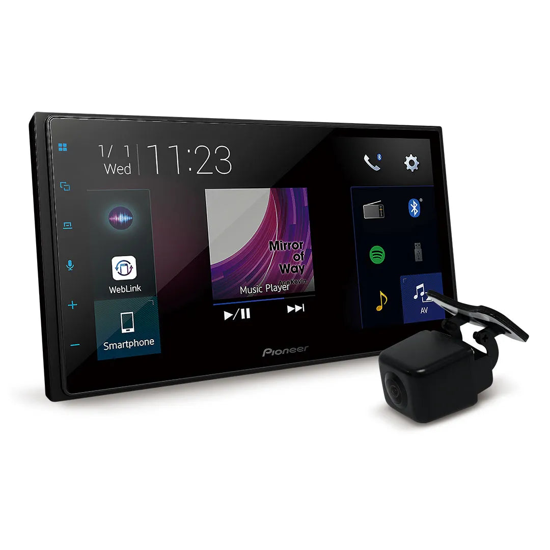 Pioneer DMH-Z5350BT 6.8" Apple CarPlay & Android Auto with RCAMAVIC Camera