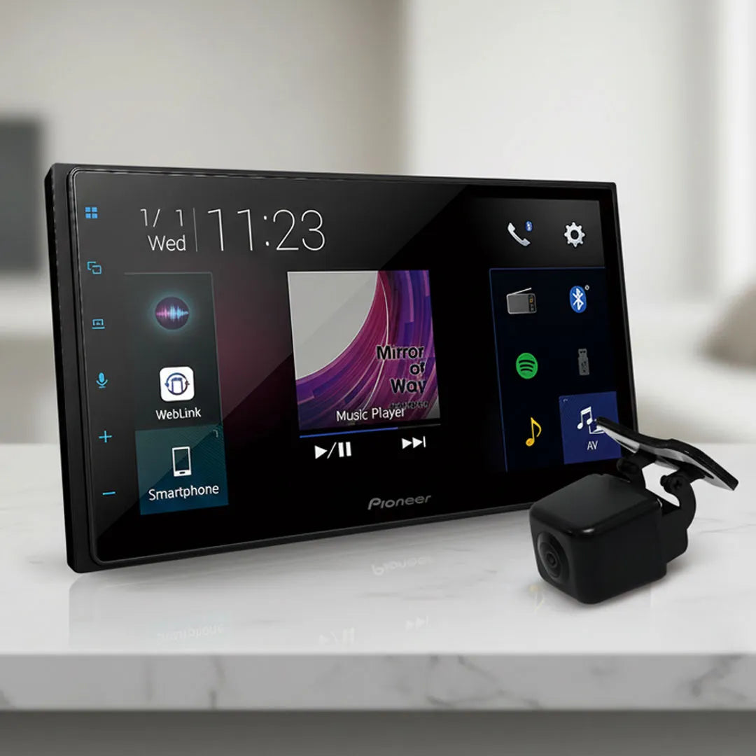 Pioneer DMH-Z5350BT 6.8" Apple CarPlay & Android Auto with RCAMAVIC Camera