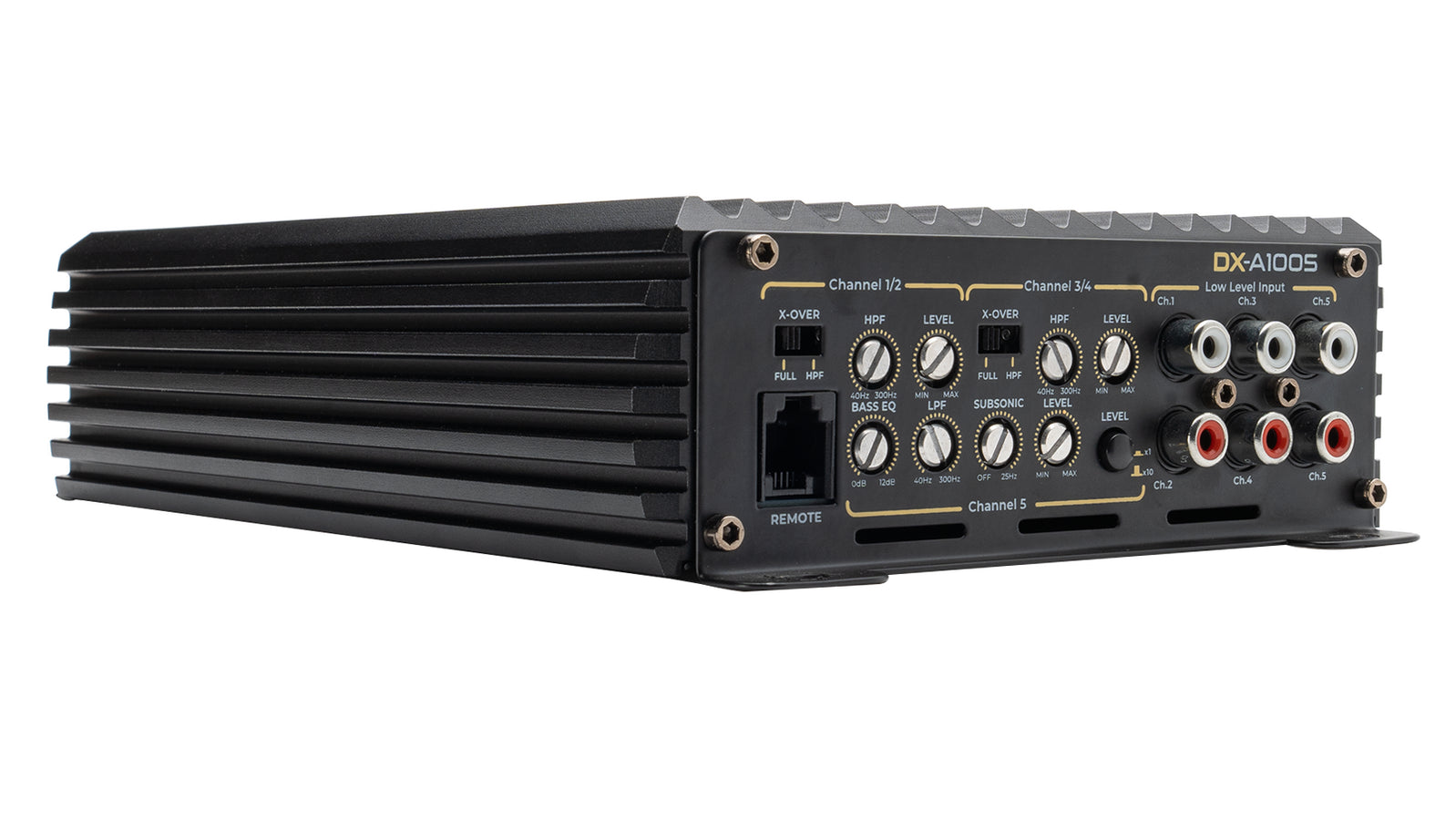 DB Drive DX-A1005 5-Channel Car Amplifier - DB Drive High-Performance Multi-Channel Amplifier