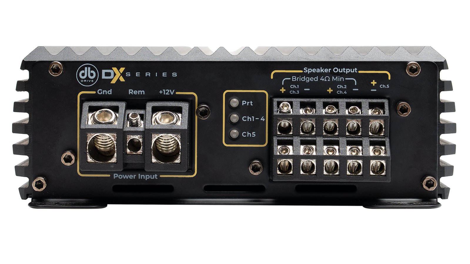 DB Drive DX-A1005 5-Channel Car Amplifier - DB Drive High-Performance Multi-Channel Amplifier