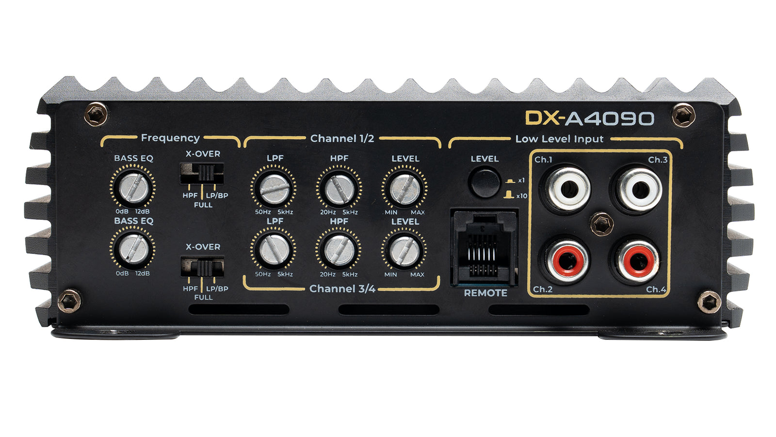 DB Drive DX-A4090 4-Channel Car Amplifier - DB Drive High-Performance Audio Amplifier