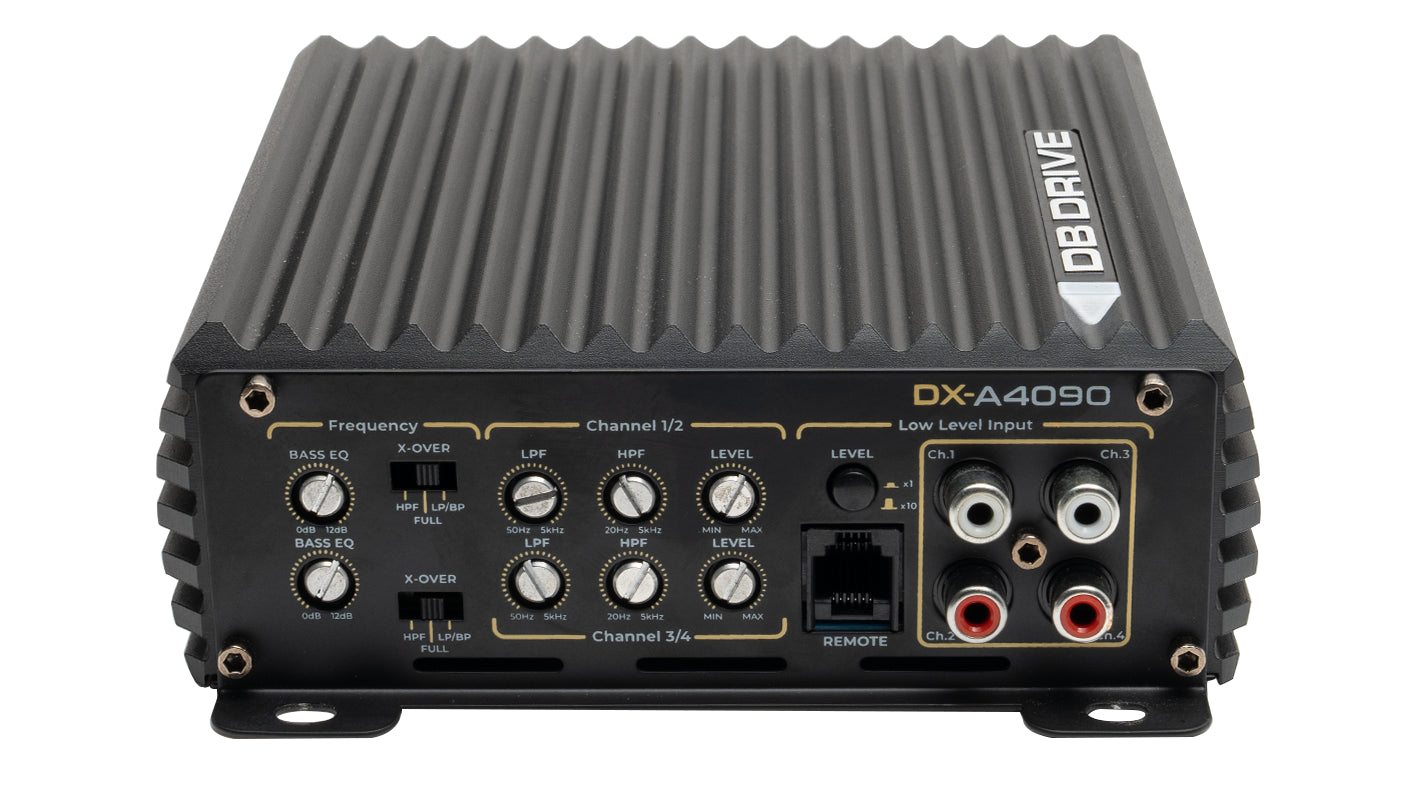 DB Drive DX-A4090 4-Channel Car Amplifier - DB Drive High-Performance Audio Amplifier