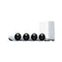 eufy E8600T23 EufyCam Professional (E330) 24/7 Recording 4-Pack with Homebase 3