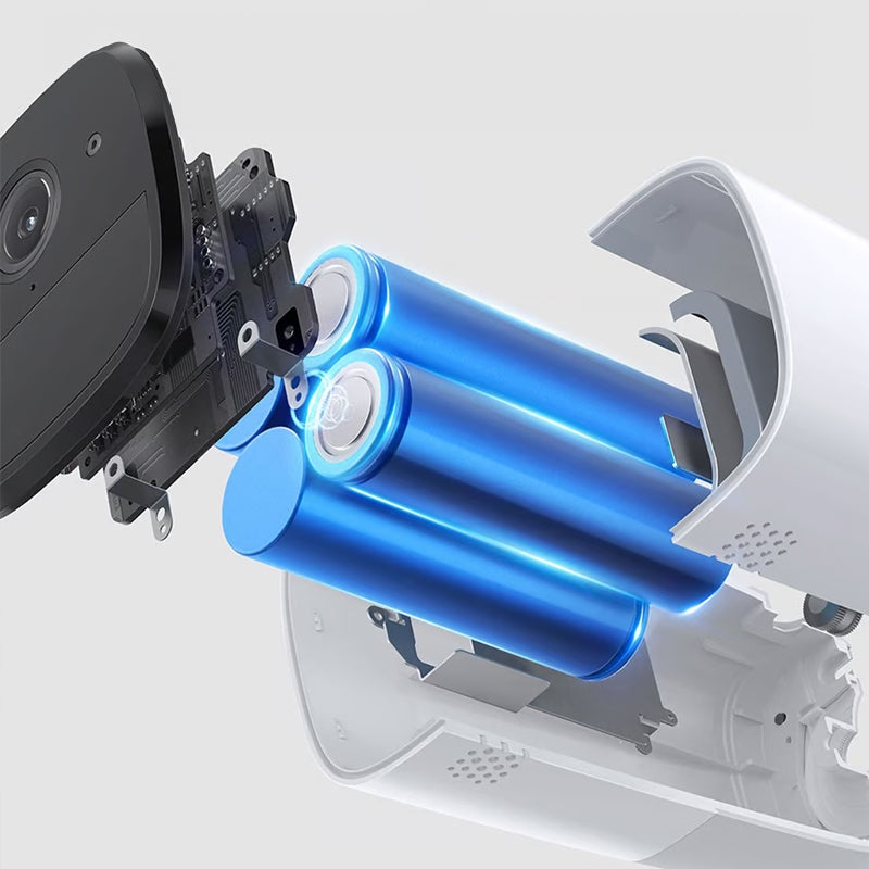 EufyCam 2Pro 2K wireless camera showing internal components 