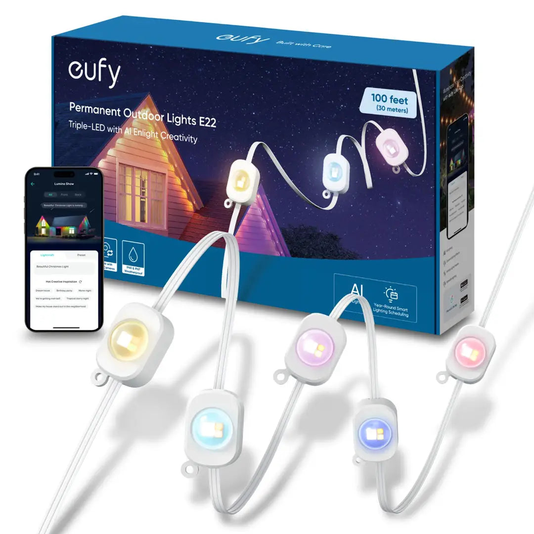 eufy T8L02C21 | Permanent Outdoor Light E22 (30M)