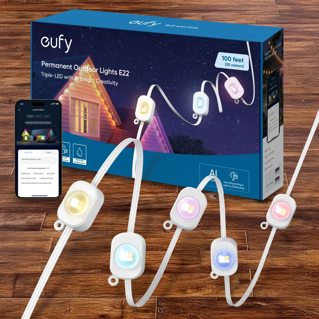 eufy T8L02C21 | Permanent Outdoor Light E22 (30M)