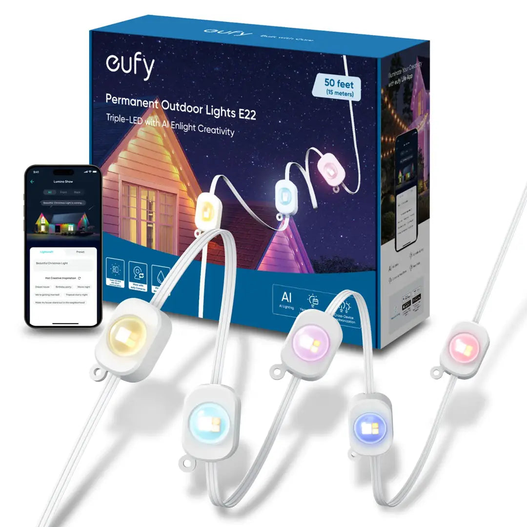 eufy T8L02CE1 | Permanent Outdoor Light E22 (15M)