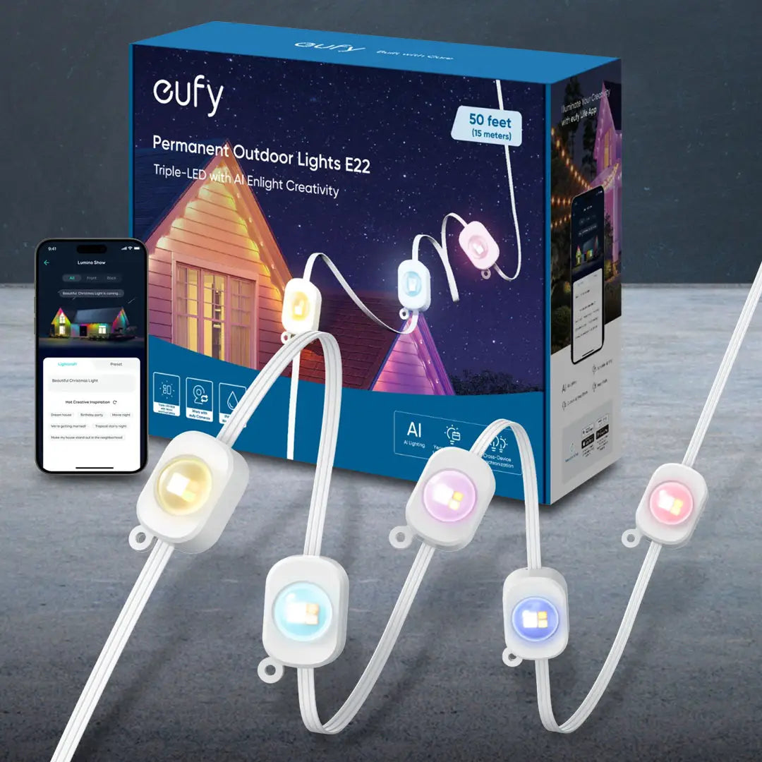 eufy T8L02CE1 | Permanent Outdoor Light E22 (15M)