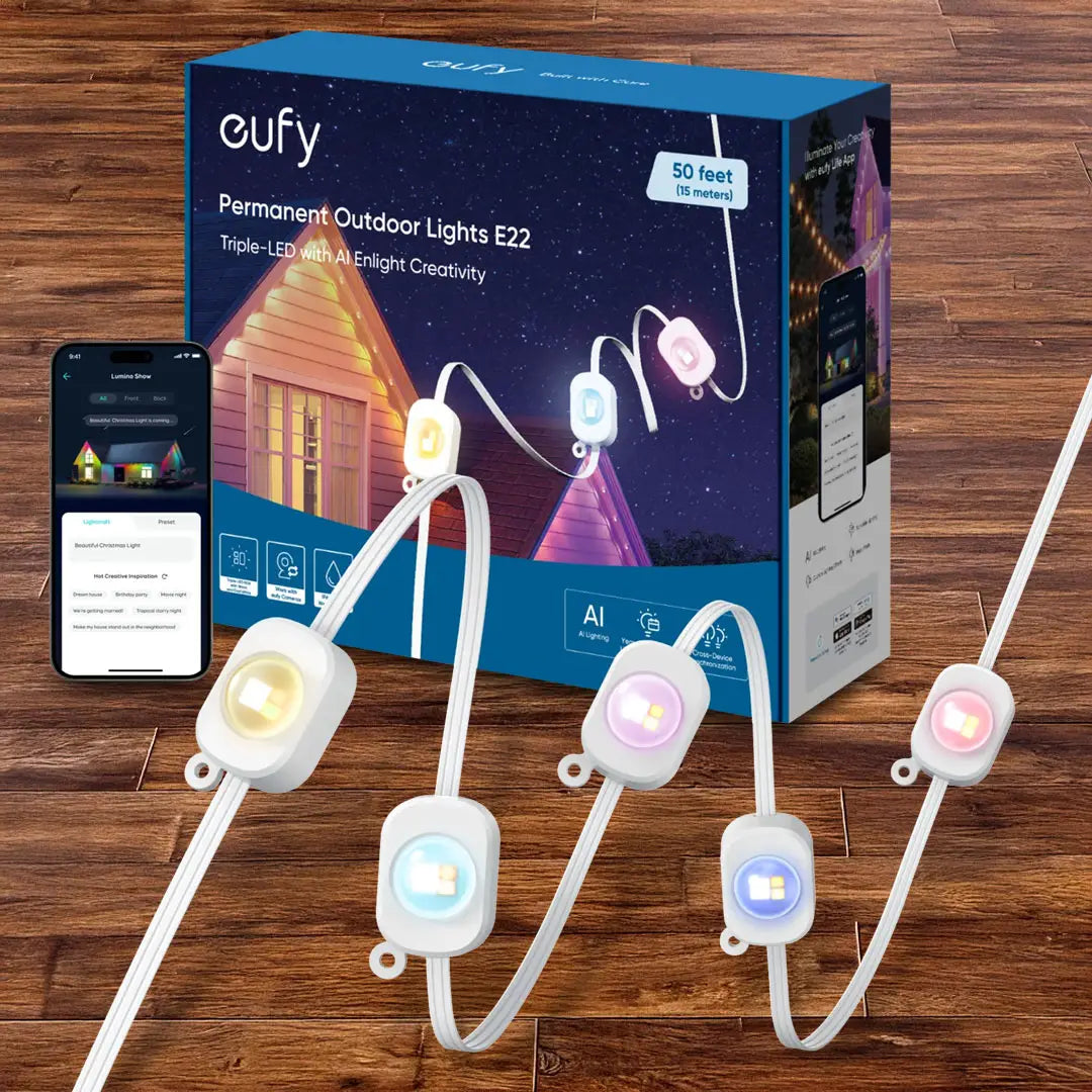 eufy T8L02CE1 | Permanent Outdoor Light E22 (15M)