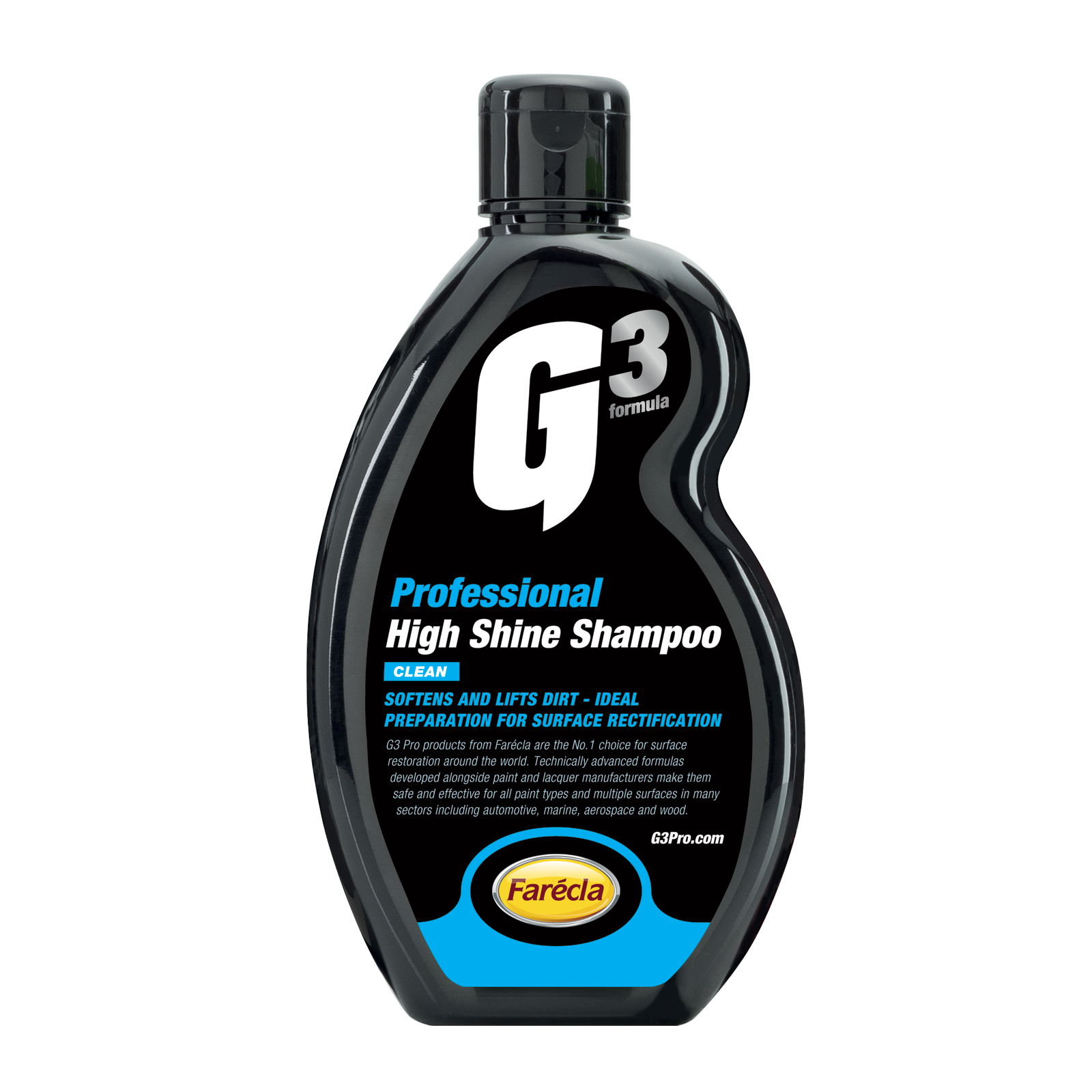Farecla G3 Pro High Shine Shampoo bottle