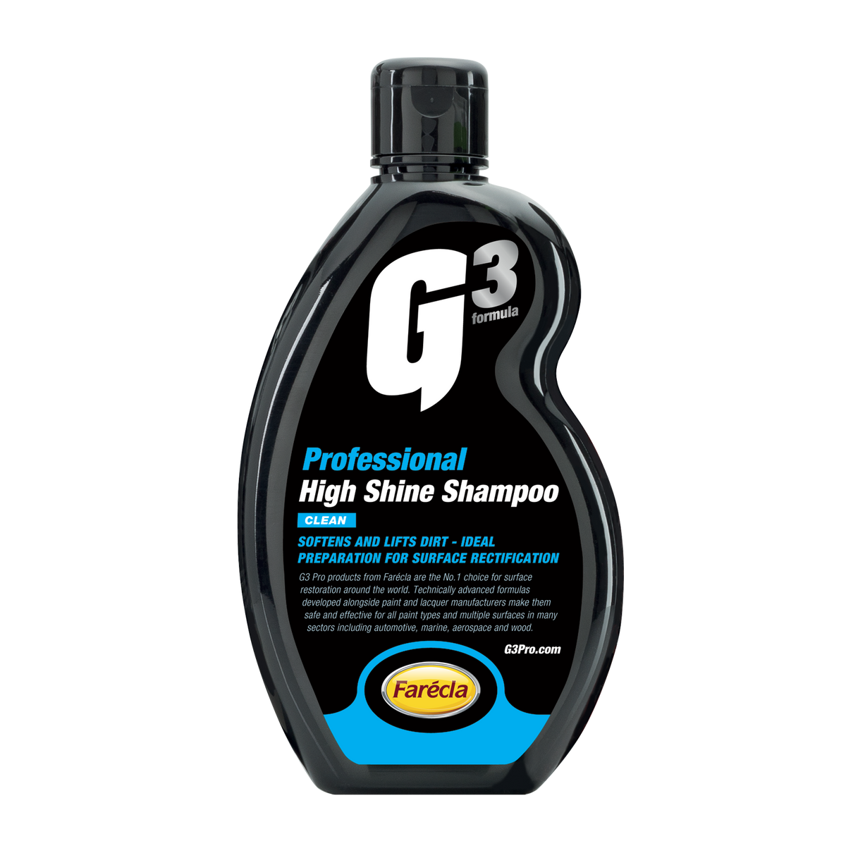 Farecla G3 Pro High Shine Shampoo bottle