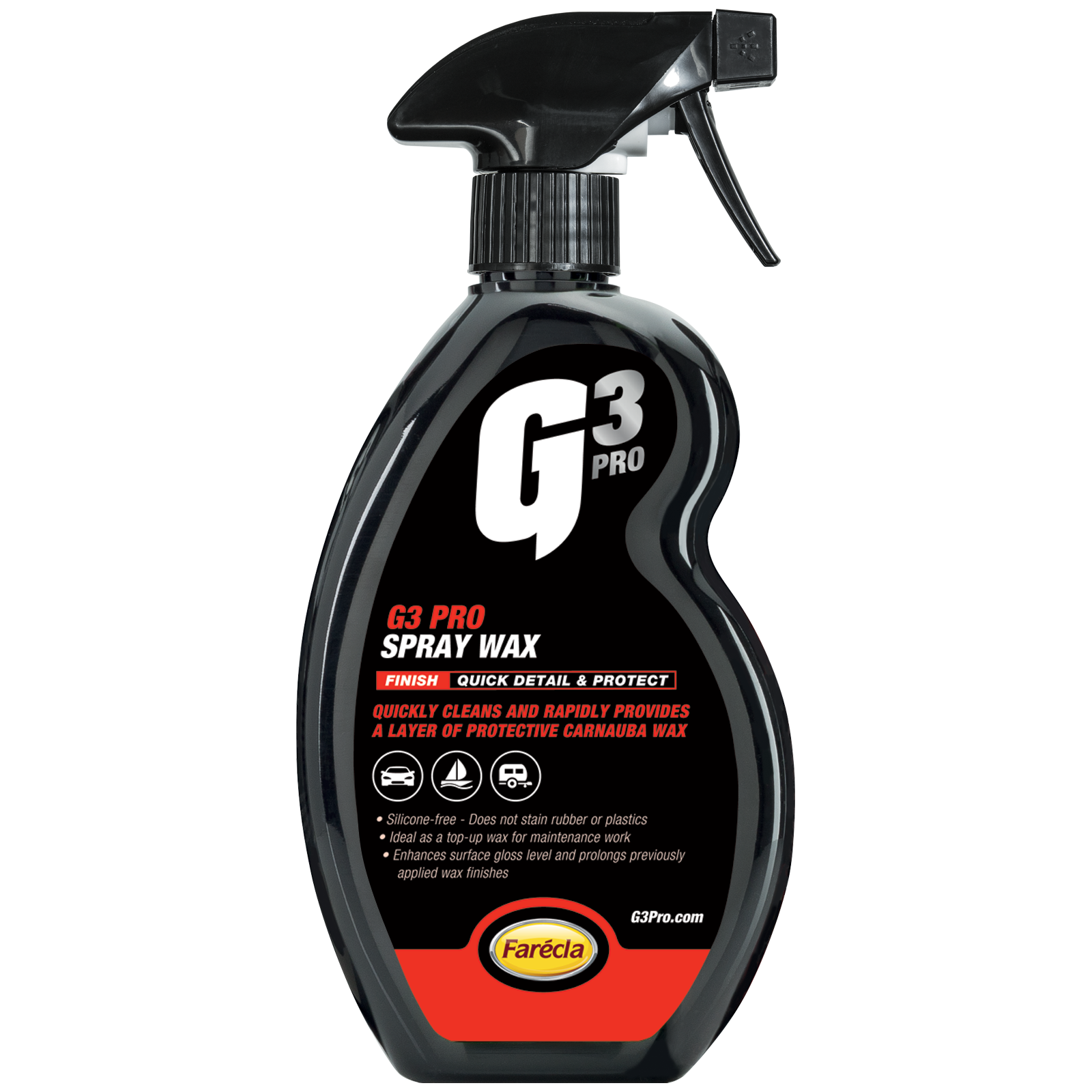 Farecla G3 Pro Spray Wax bottle