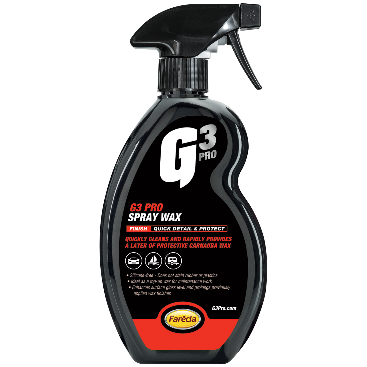 Farecla G3 Pro Spray Wax bottle