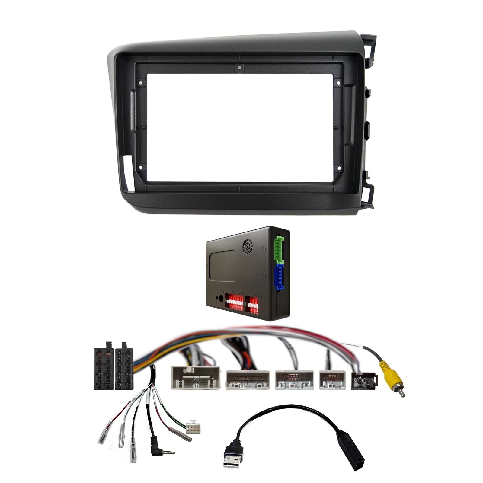 CAC F9HD6K3 9" Fascia Kit Honda Civic 2012-2015 Sedan D3