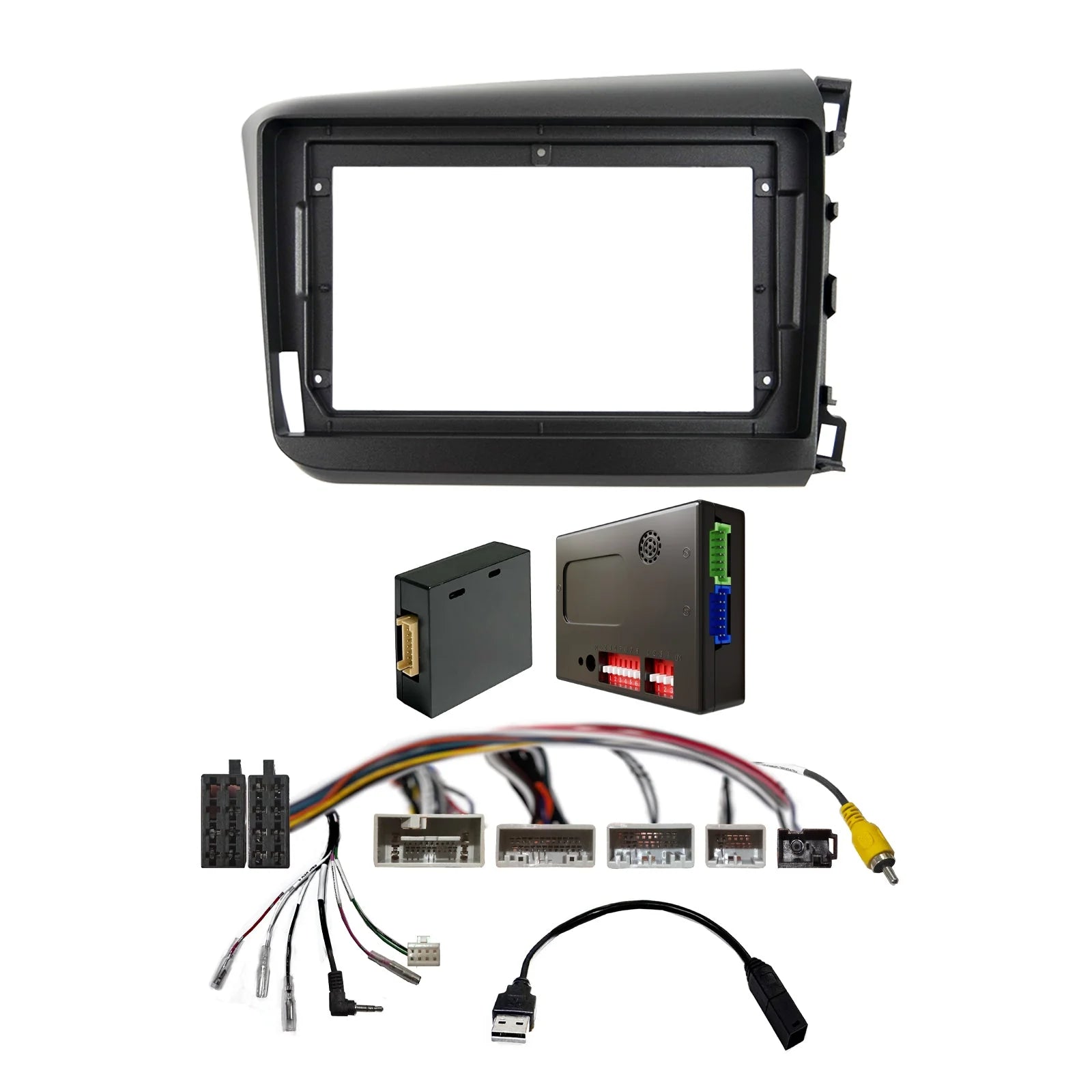 CAC F9HD6K3S 9" Fascia Kit Honda Civic 2012-2015 Sedan D3S