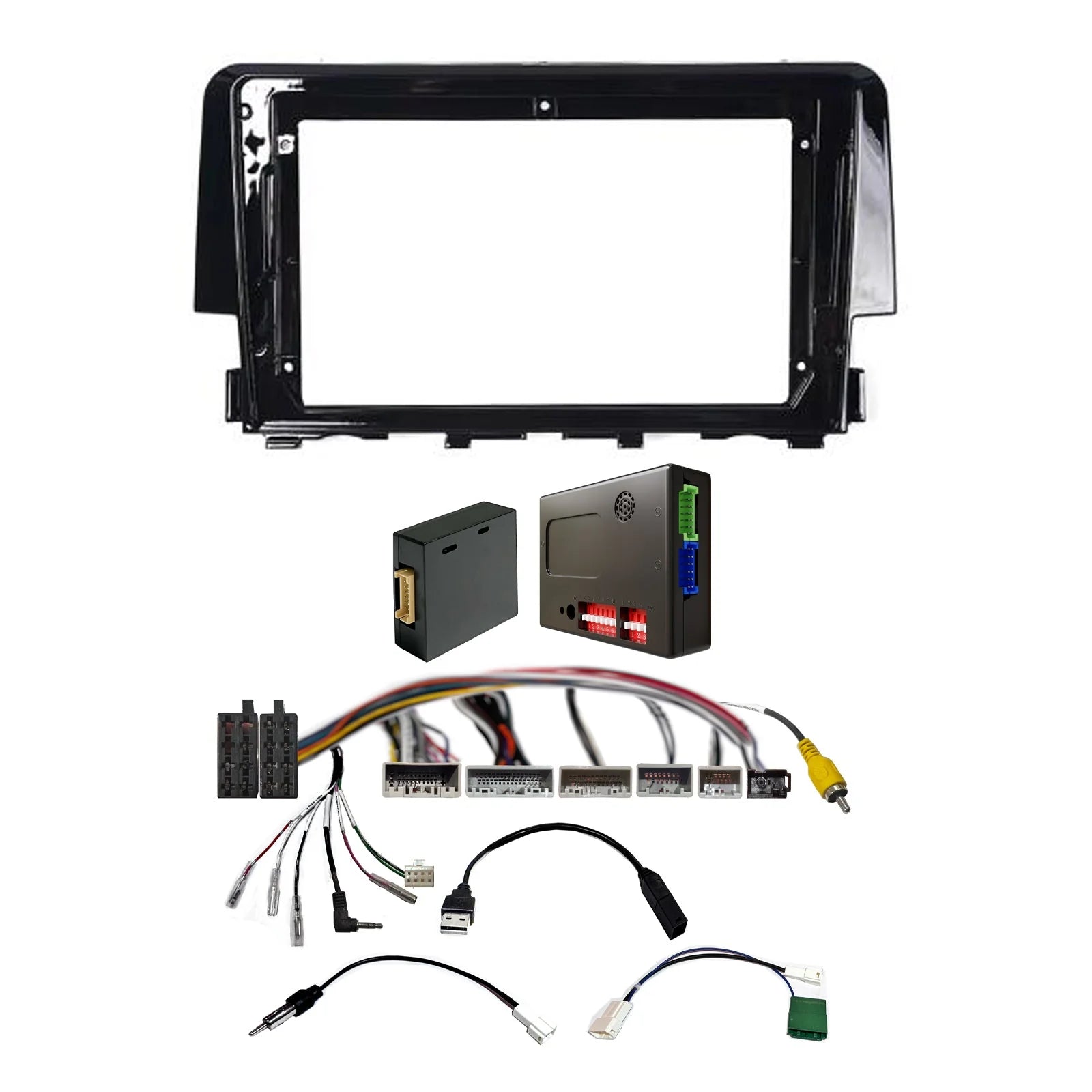 CAC F9HD9KS 9" Fascia Kit Honda Civic 2015+ With Side Camera
