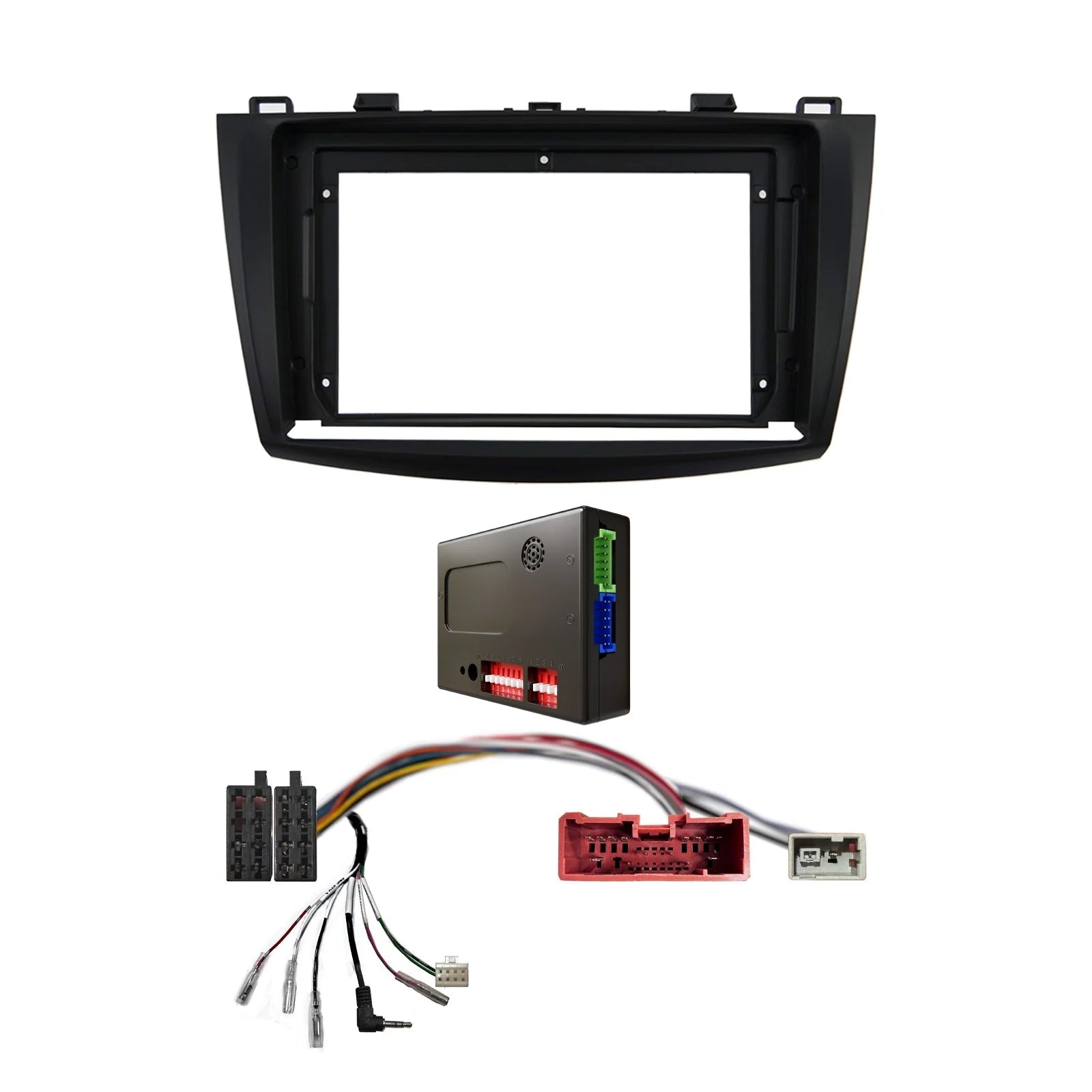 CAC F9MA6K 9 Inch Fascia Kit Compatible with Mazda 3 2009-2013