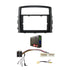 CAC F9MT22K6 9 Inch Fascia Kit Compatible with Mitsubishi Pajero 2006-2014 Dash 4 Rockford Fosgate