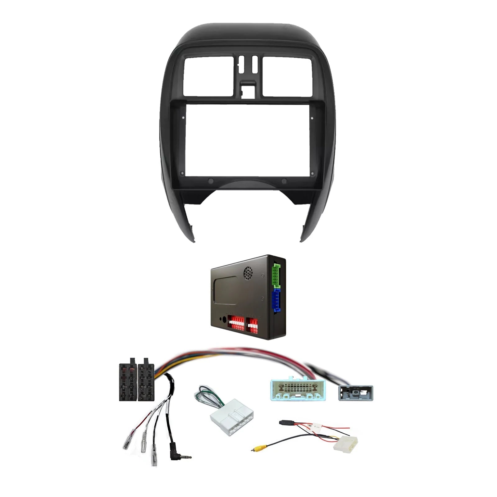 CAC F9NS27K2 9 Inch Fascia Kit Nissan Micra 2015-2016 Dash 2