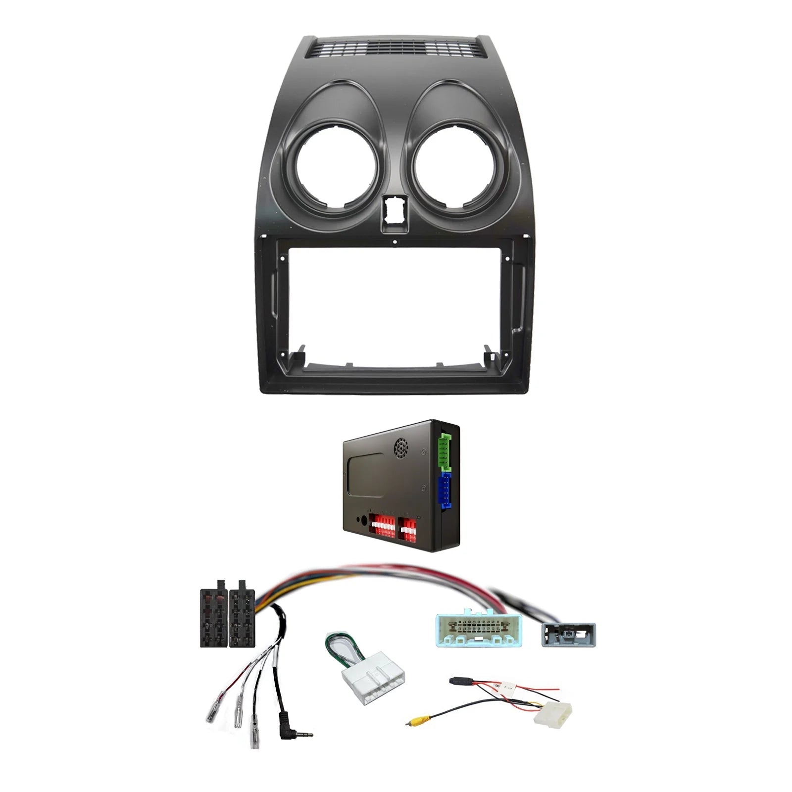 CAC F9NS3K2 9 Inch Fascia Kit Nissan Dualis 2007-2013 Dash 3