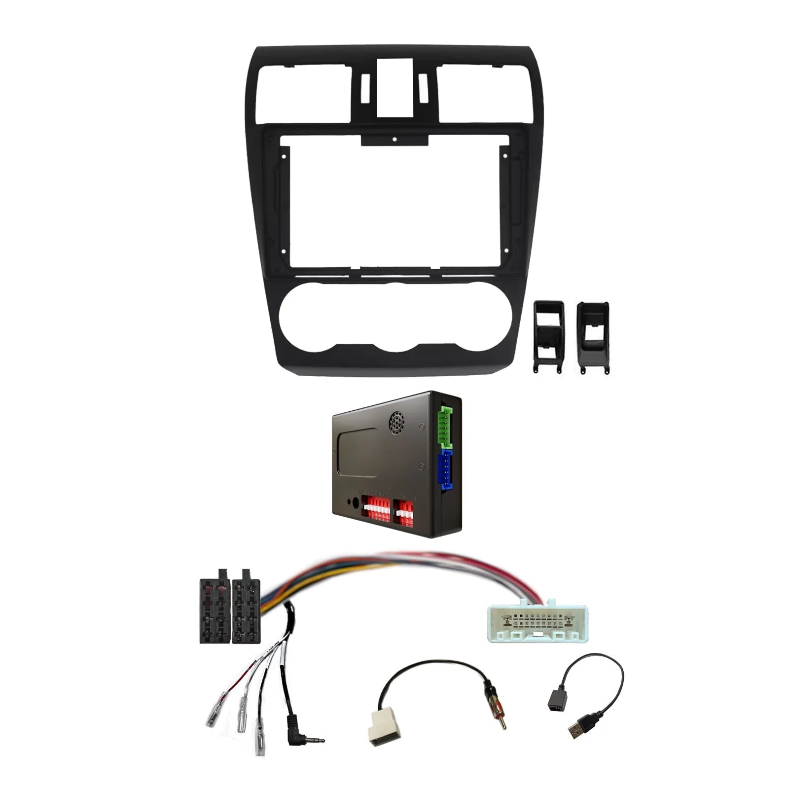 CAC F9SR3K1 9 Inch Fascia Kit Subaru Forester Impreza WRX XV