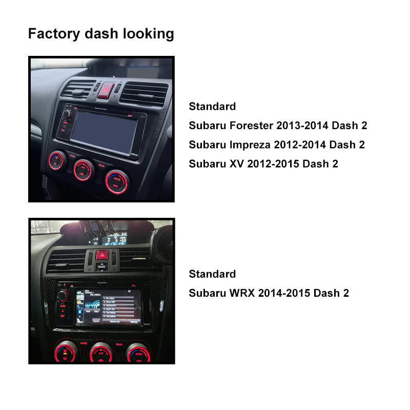 CAC F9SR3K3 9 Inch Fascia Kit Subaru Harman Kardon Premium Audio