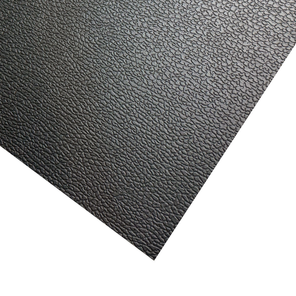 Car Builders Floor Mat black grained vinyl surface