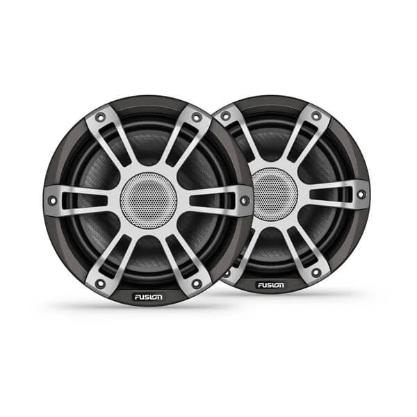 Fusion SG-F773SPG 7.7" 280-Watt Coaxial Sports Grey Marine Speakers (Pair)