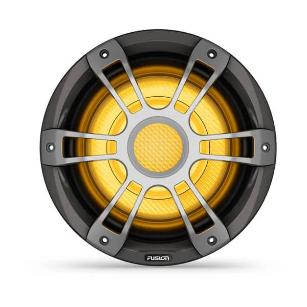 Fusion SG-SL103SPG 10" 600-Watt CRGBW Sports Grey Marine Subwoofer