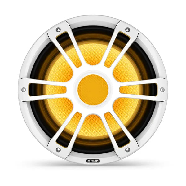 Fusion SG-SL123SPW 12" 1400-Watt CRGBW Sports White Marine Subwoofer