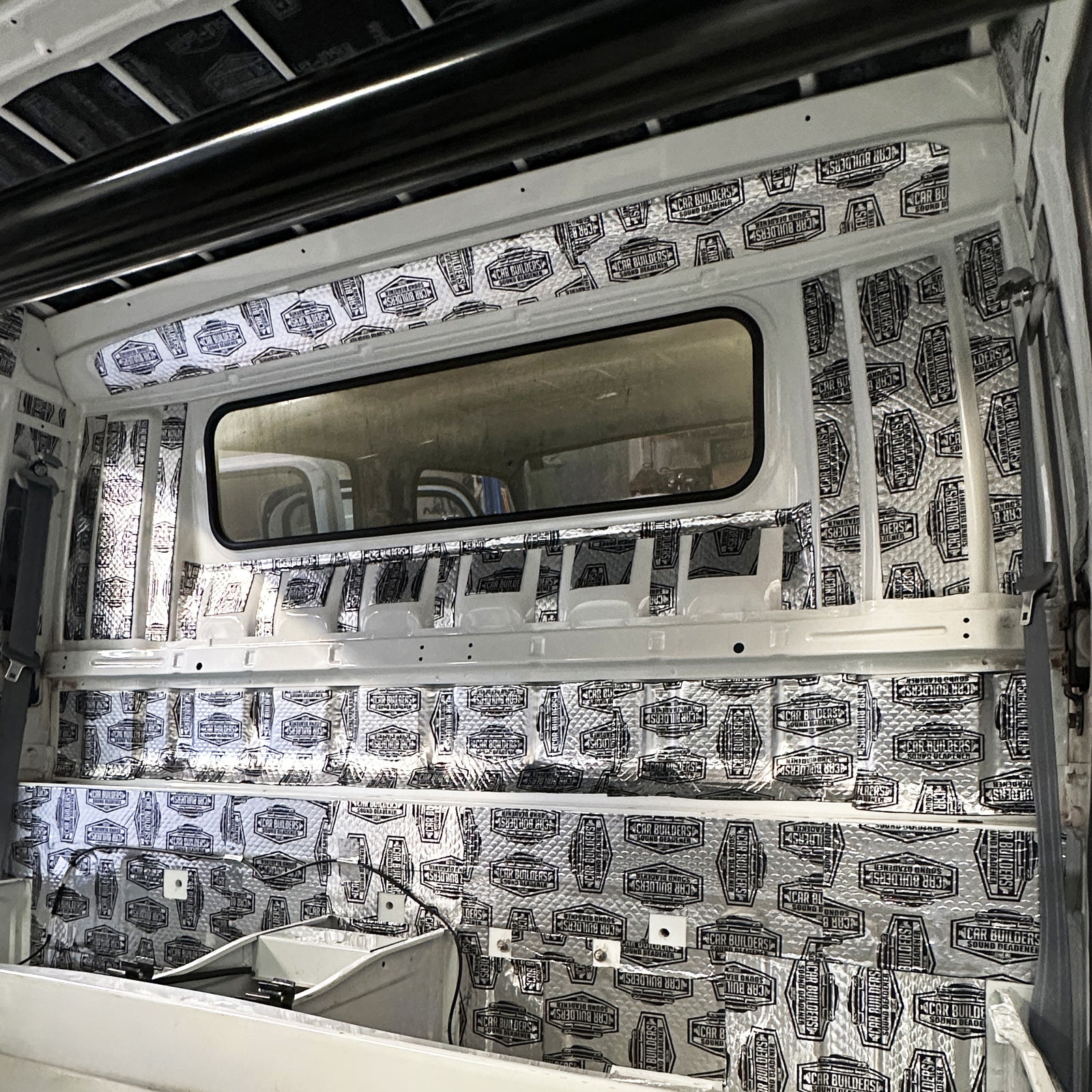 Tiles on the Canter rear wall