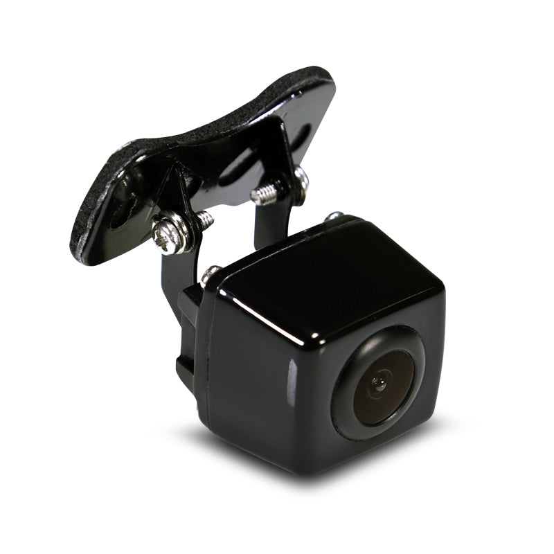 Black surface mount reverse camera with mounting bracket – front or rear vehicle use