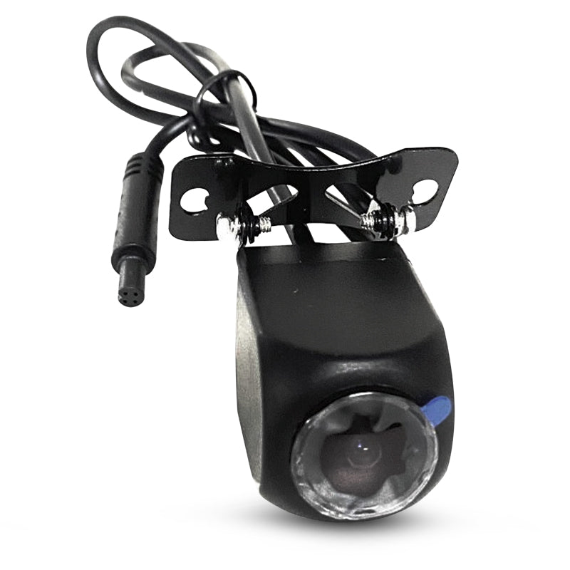 A black Gator GRV9RC rear/reverse mount camera with attached cable, designed for use on the rear of a vehicle.