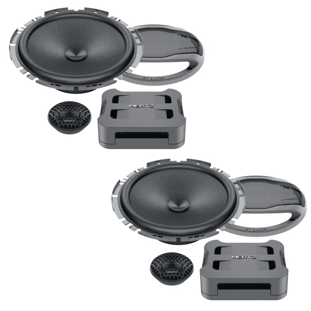 Hertz CK 165 F 6.5" 270W Flat Profile 2-Way Component Speaker System - Pair