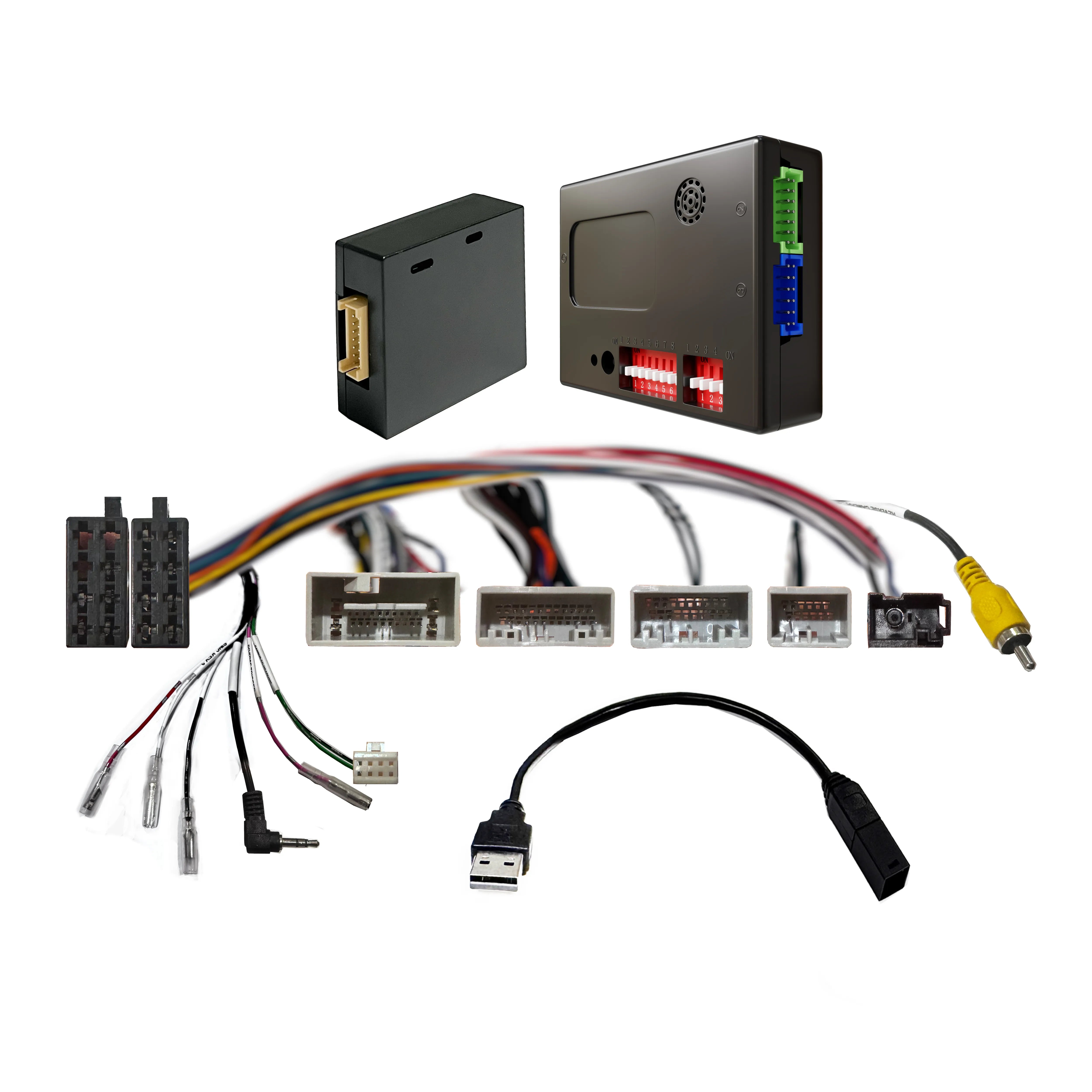 CAC HHD6K2 - Honda Harness with SWC, Side Camera, USB, Antenna