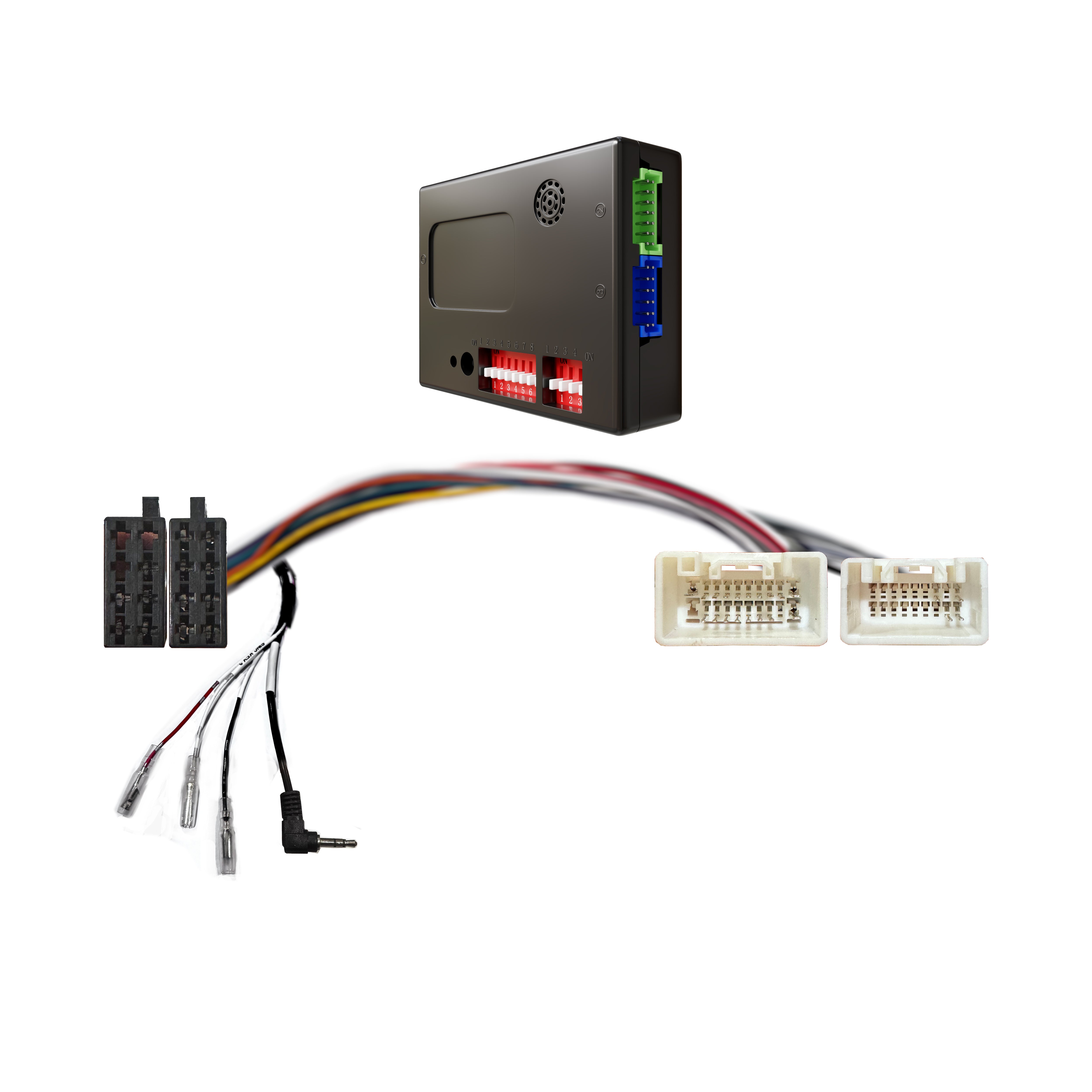 CAC HMT3K - Mitsubishi Harness with Rockford Fosgate and SWC