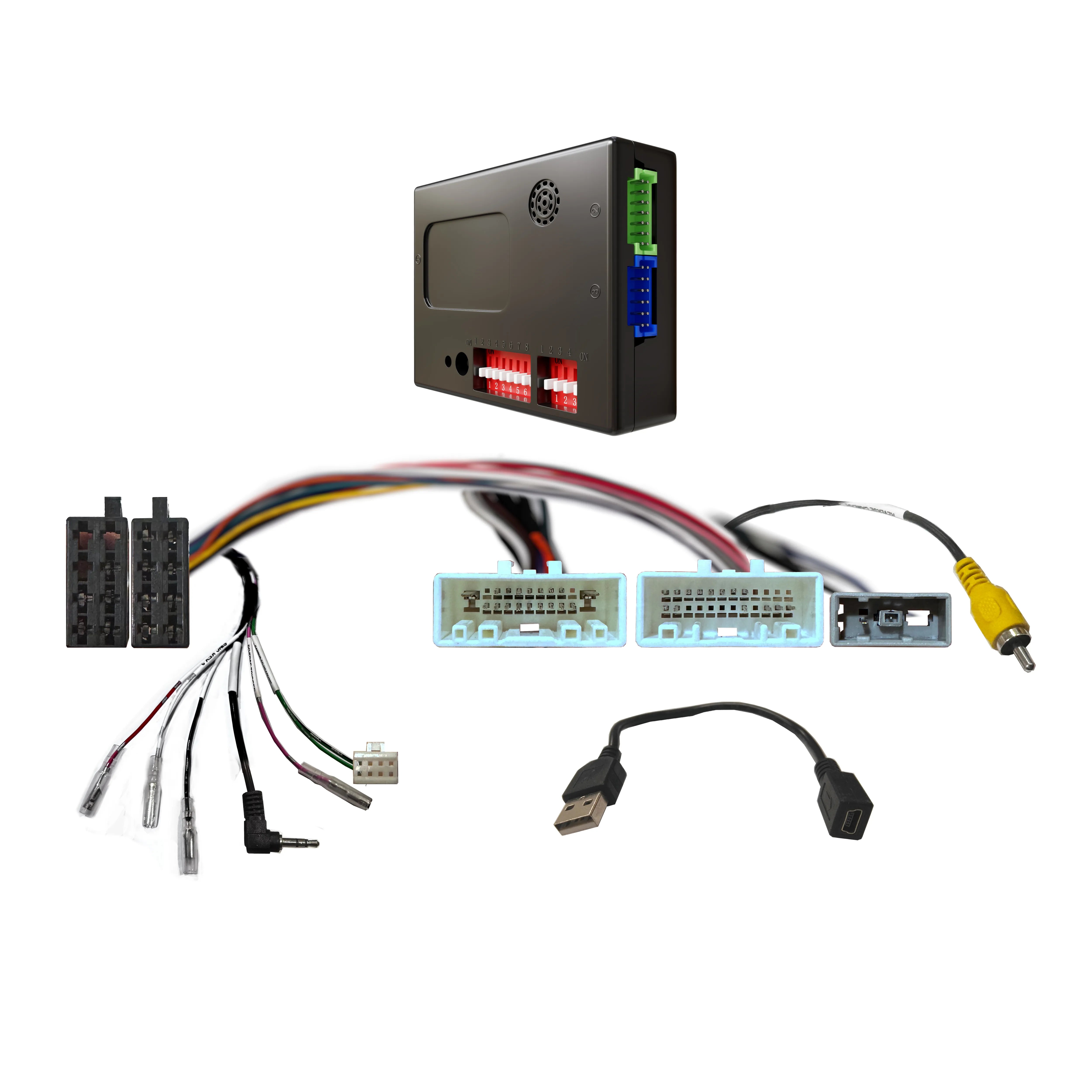 CAC HNS3K - Nissan Harness with SWC, 360° Camera, USB, Antenna