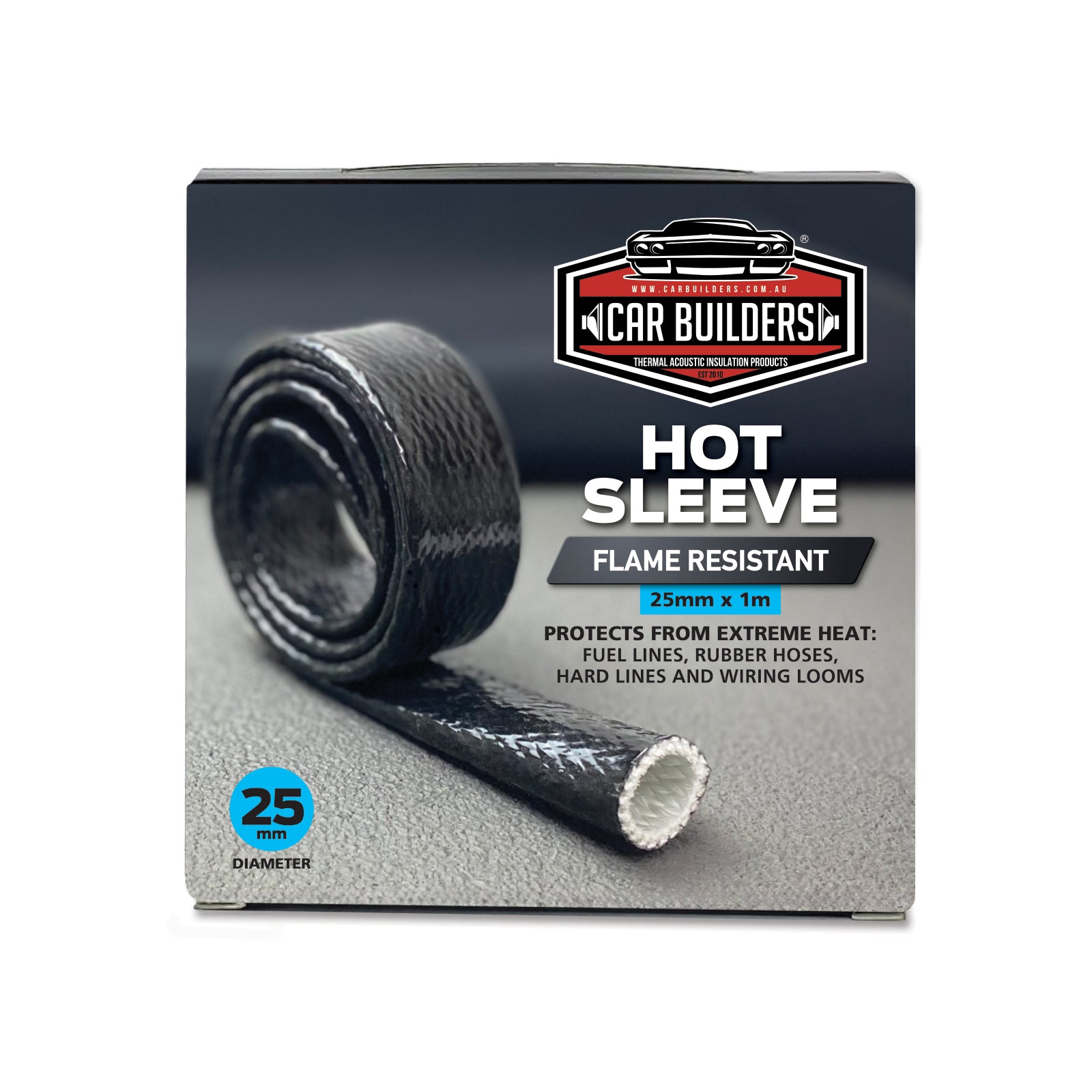 Car Builders Hot Sleeve 25mm box